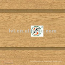 Várias cores de grão de madeira slotted mdf board